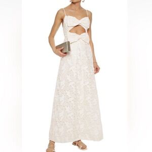 NWOT Zimmermann  White Lace Maxi Dress